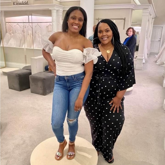 Black and white TWO PIECE SET wrap top and wide leg pants - Picture 1 of 3